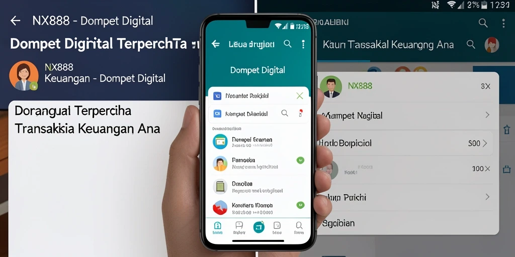 Antarmuka NX888 yang user-friendly memberikan kemudahan navigasi.
